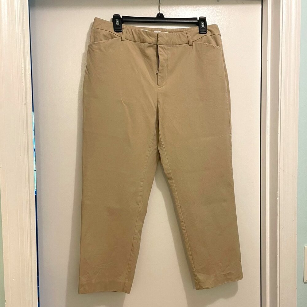 Charter Club Newport Slim Crop/Capri Pants Size 12
